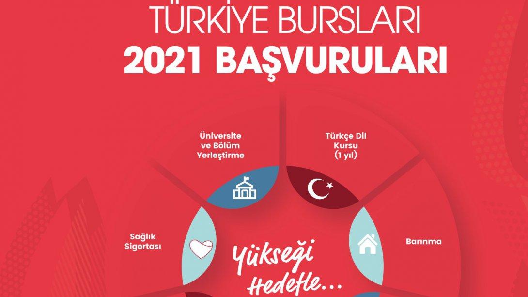 YTB'nin 2021 Türkiye Bursları`na Başvurular Başladı