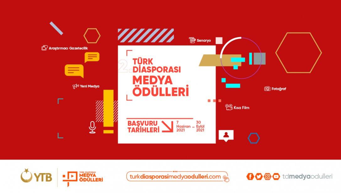 2. Türk Diasporası Medya Ödülleri'ne Başvurular  Başlıyor