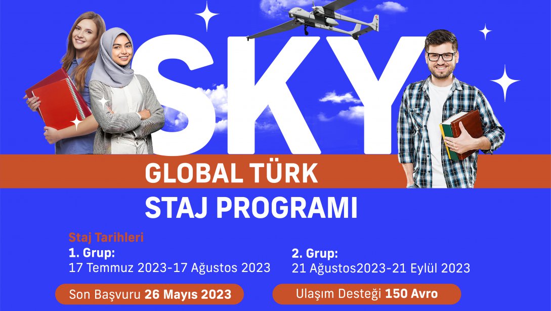 SKY Global Türk Staj Programına Başvurular Başlamıştır